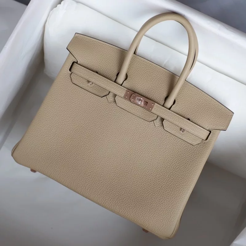 S2 Trench togo birkin 25 with rose gold hardware