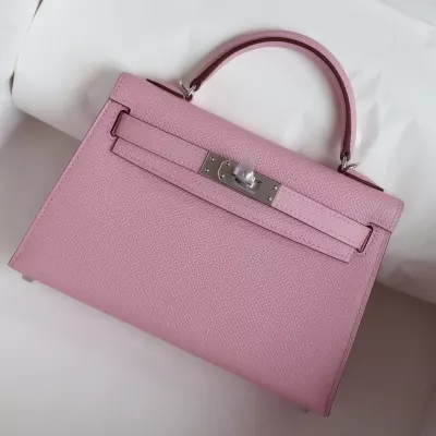 X9 mauve syIvestre epsom kelly mini with phw
