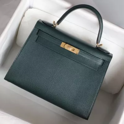 6O Vert Cypres mysore and rose tyrien interior kelly 25 sellier with ghw