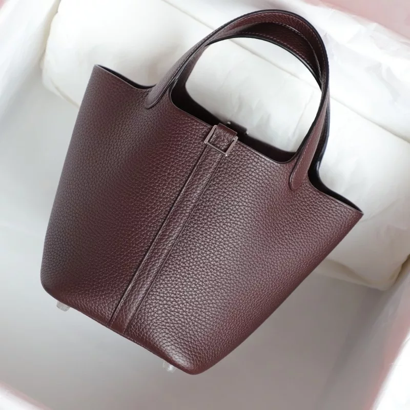 rouge sellier clemence picotin lock 18cm with phw