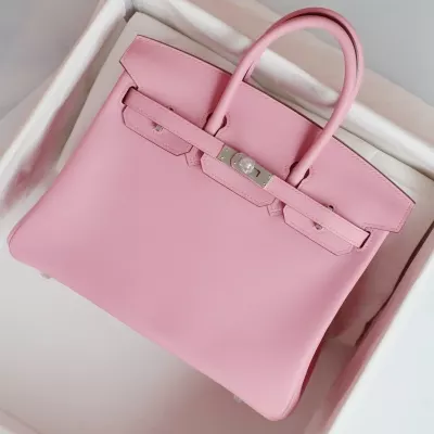 5P Pink swift birkin 25 with phw