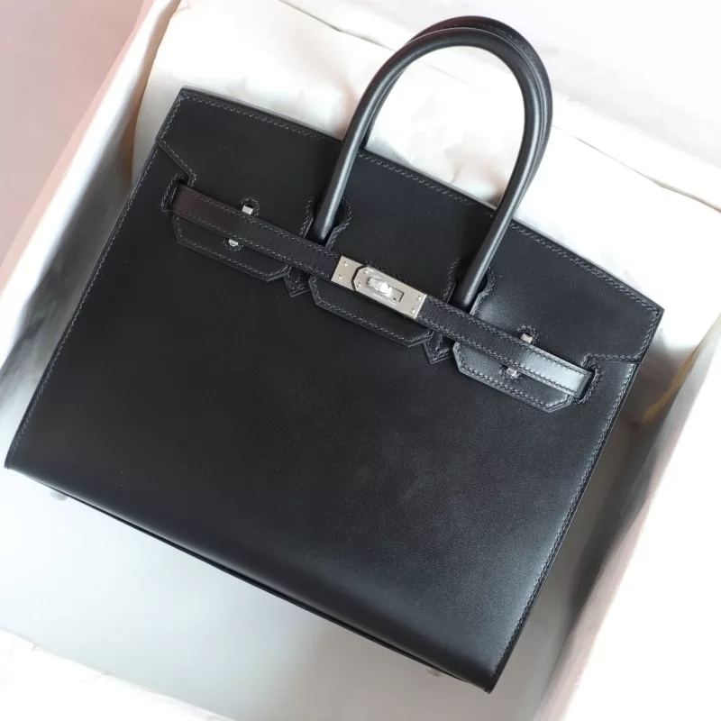 CK89 Nior box calf birkin 25 sellier with phw