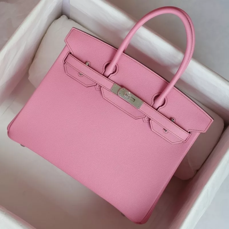 5P Pink epsom birkin 30 with phw