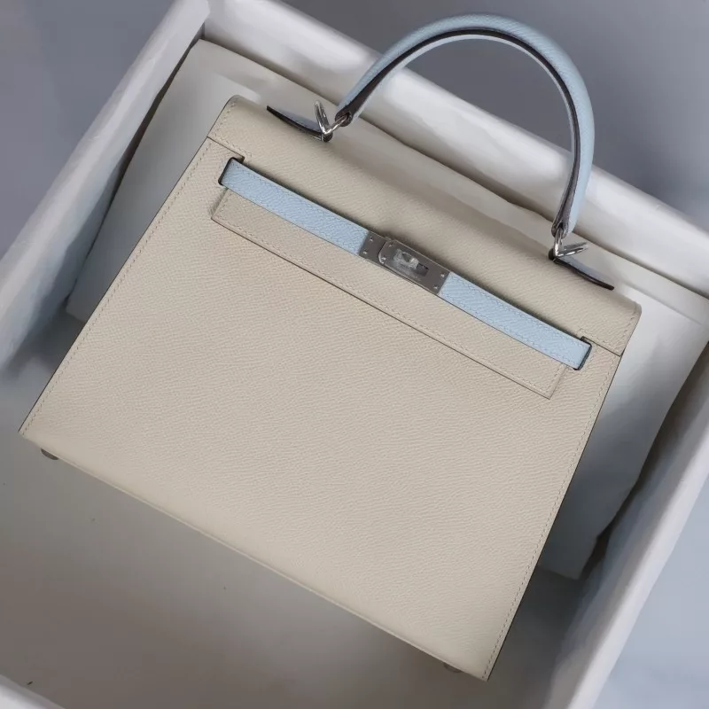 C10 Craie and blue brume kelly 25 sellier with phw