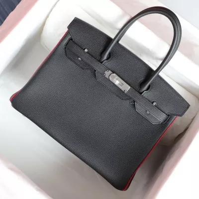 nior togo interior s3 rouge de coeur birkin 30 with PHW