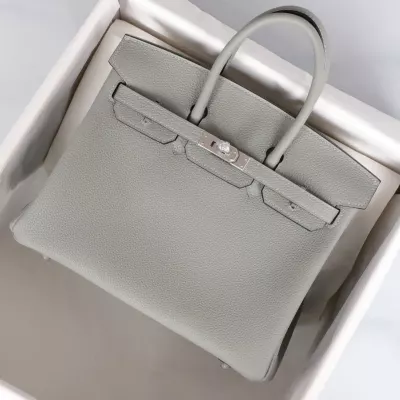 4z gris mouette togo birkin 25 with phw