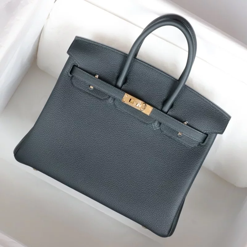 6O Vert Cypres togo birkin 25 with ghw