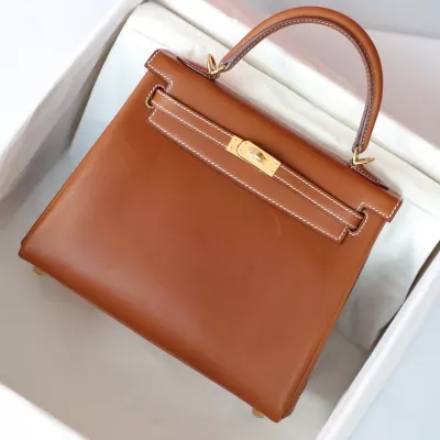 C37 GOLD barenia kelly 25 retourne with ghw