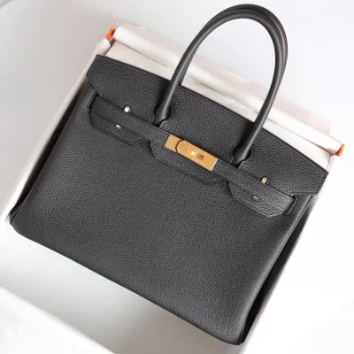 CK89 Nior togo and chai interior birkin 30 with brusded gold hardware