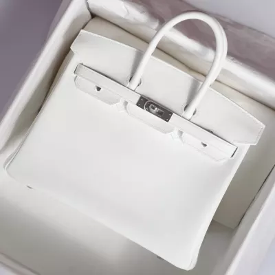 01 Blanc swift birkin 25 with phw