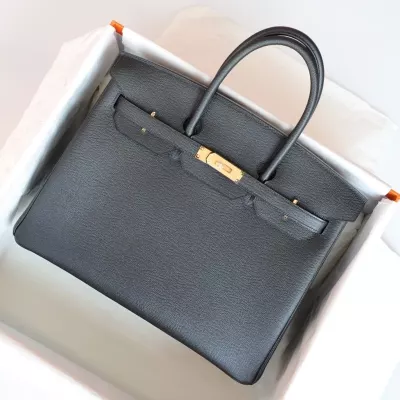 CK89 Nior epsom and rose pourple interior birkin 35 with ghw