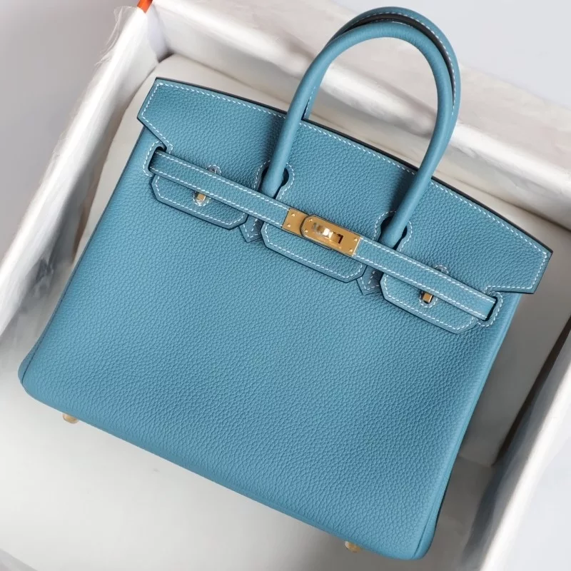 blue jean togo birkin 25 with ghw