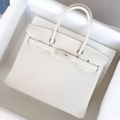 C10 Craie togo and etoupe interior birkin 30 with phw, HSS