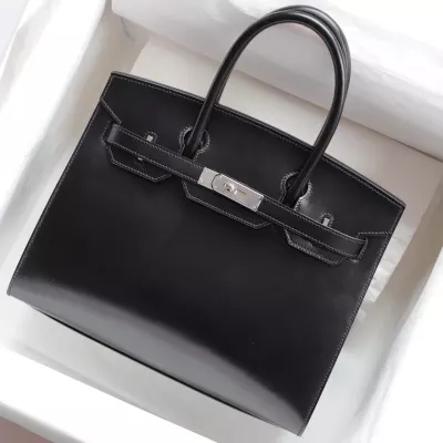 CK89 Nior box calf birkin 30 sellier with phw
