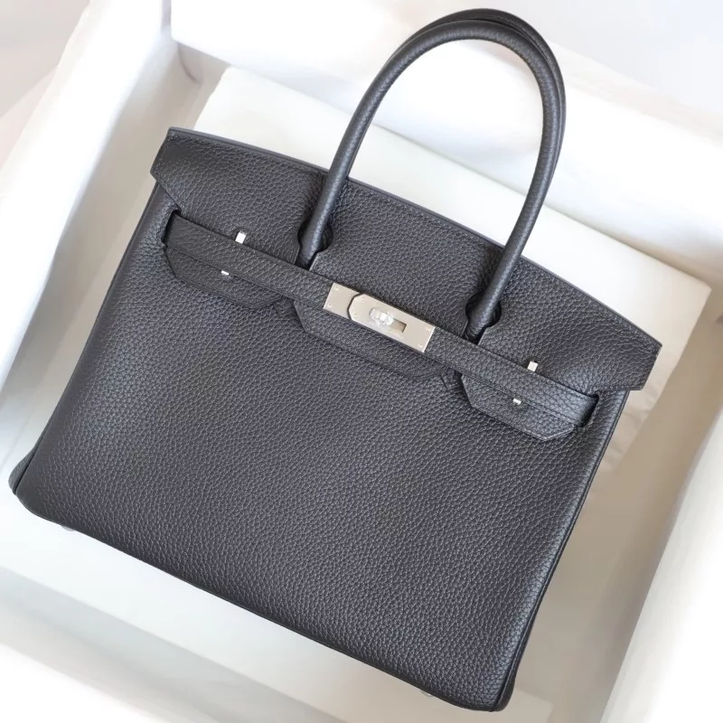 nior togo and 1H Toffee interior birkin 30 with brushed phw