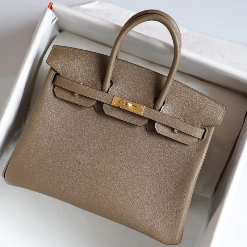 CK18 etoupe cherve tonal stitching birkin 25 with ghw