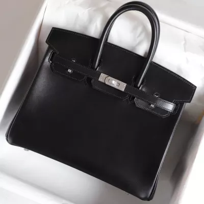 CK89 Nior box calf birkin 25 with phw