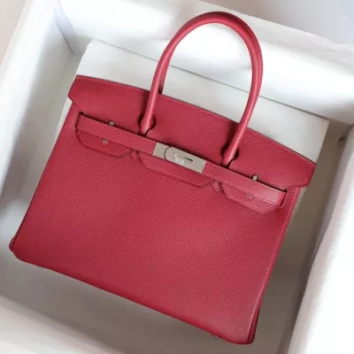 K1 Rouge Grenat epsom birkin 30 with phw
