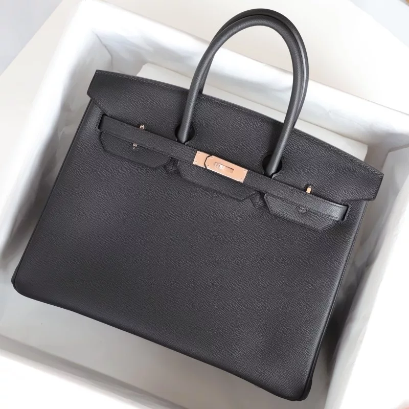 CK89 Nior epsom and Toffee interior birkin 35 with rose gold hardware HSS