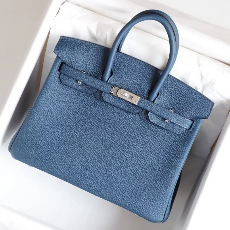 deep blue togo birkin 25 with phw