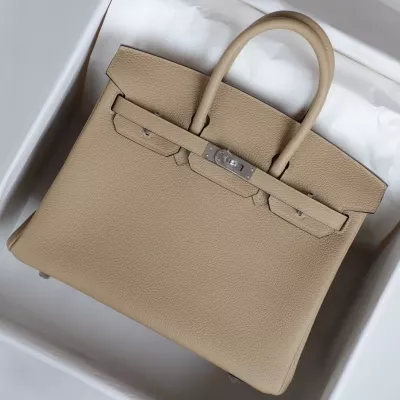S2 Trench togo and rose azalee interior birkin 25 with phw