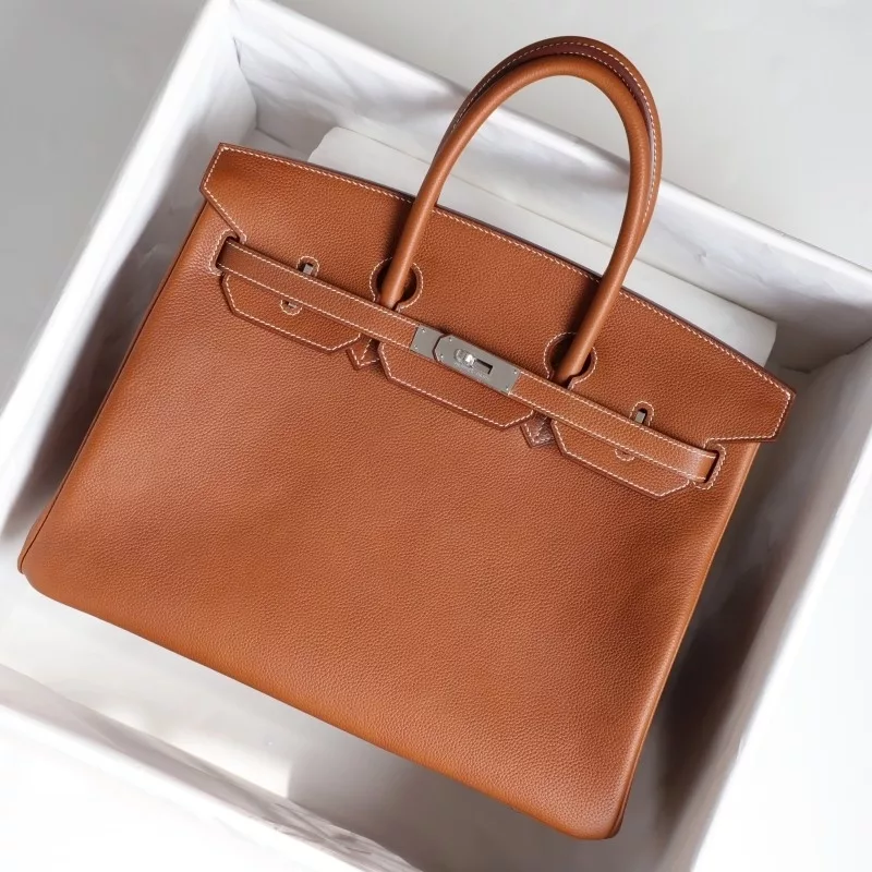 C37 GOLD barenia faubourg birkin 35 with phw