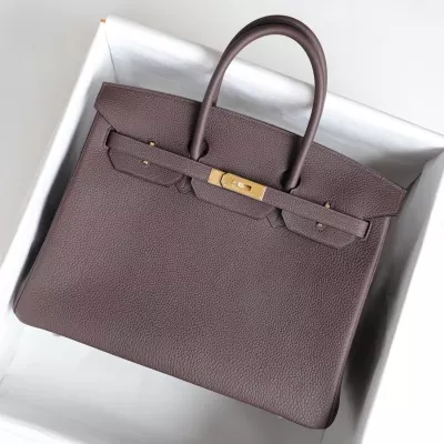 47 ChocoIate togo birkin 35 with ghw