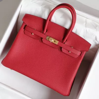 Q5 rouge casaque togo birkin 25 with ghw