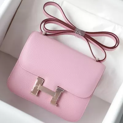 X9 mauve syIvestre epsom constance 19 with rose gold hardware