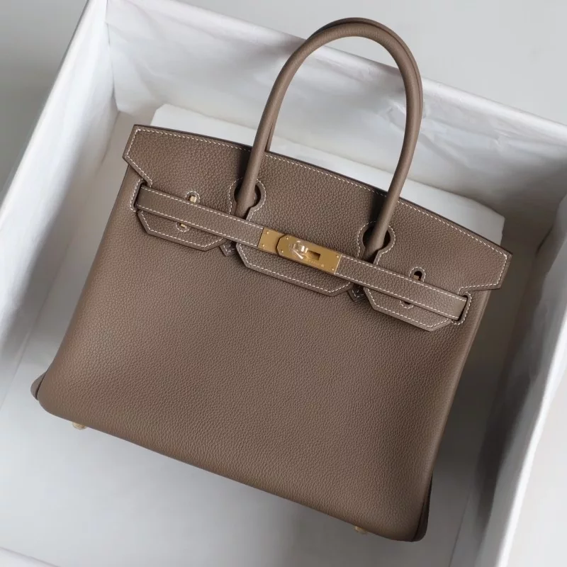 etoupe togo and 5P Pink interior birkin 30 with ghw