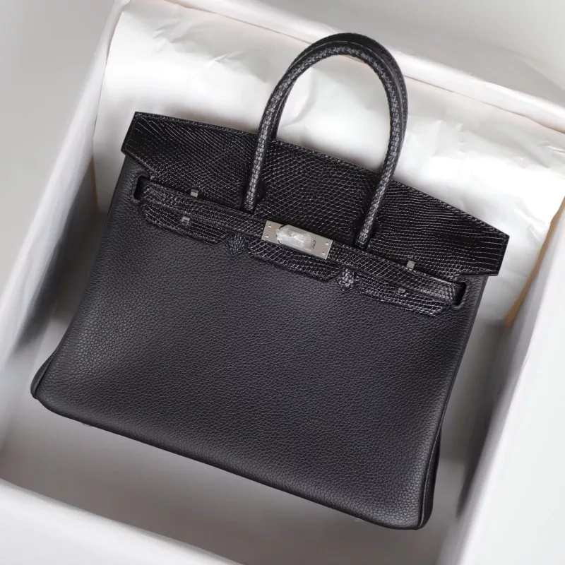 nior togo with lizard birkin 25 touch phw