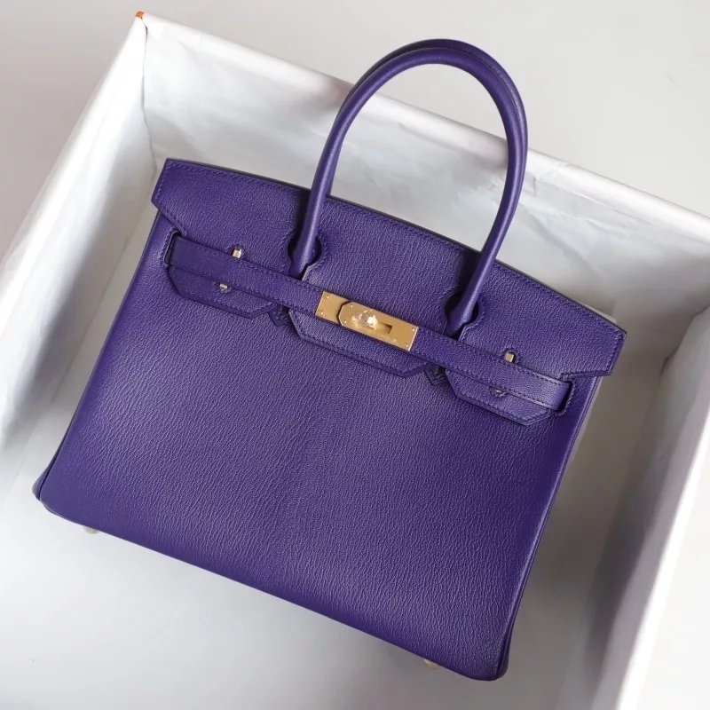 77 BIeu Iris cherve mysore birkin 30 with ghw