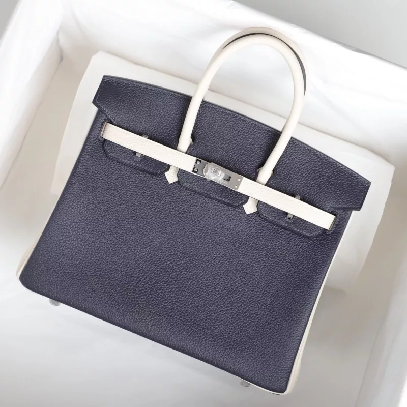 2Z blue nuit togo and craie birkin 25 with phw
