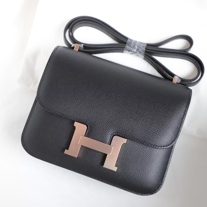 CK89 Nior epsom Constance 19cm With Rose Gold Hardware