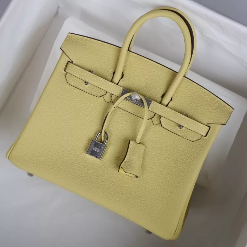 1z jaune pussin Birkin25 togo with phw