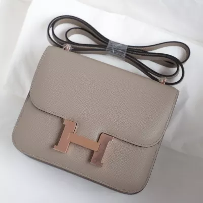 M8 Gris AsphaIte epsom Constance 19cm With Rose Gold Hardware