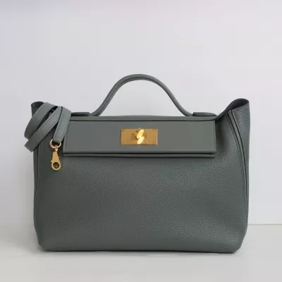 C63 vert amande togo kelly 24/24 29cm with ghw