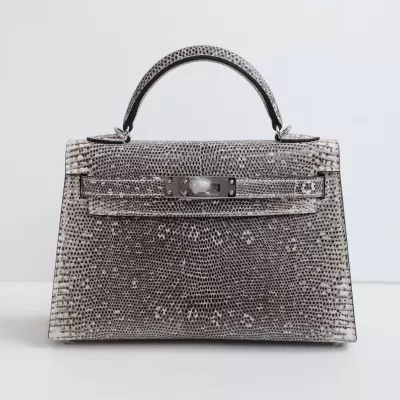 1B OMBRE LIZARD KELLY MINI II WITH PHW