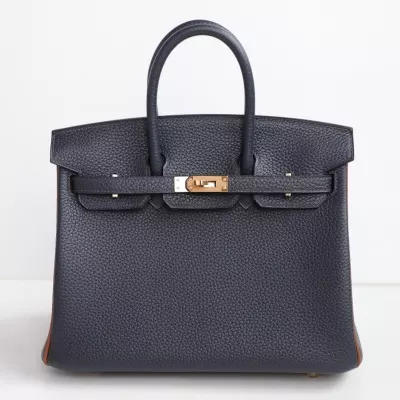 CK89 Nior togo and gold edge birkin 25 with ghw