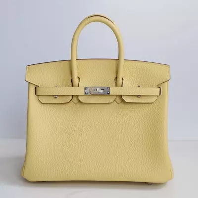 1z jaune pussin clemence birkin 25 with phw