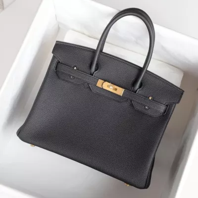 CK89 Nior togo and chai interior birkin 30 with brushed gold hardware