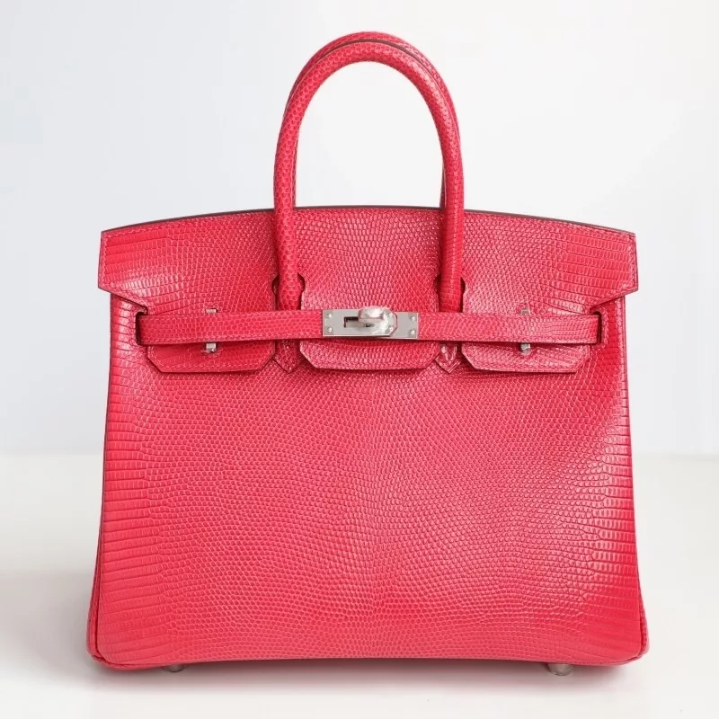 i6 rose extreme lizard birkin 25 with phw