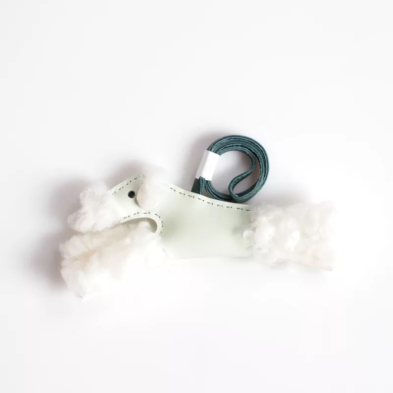 Herm&egrave;s Budy Charm 0S vert fizz
