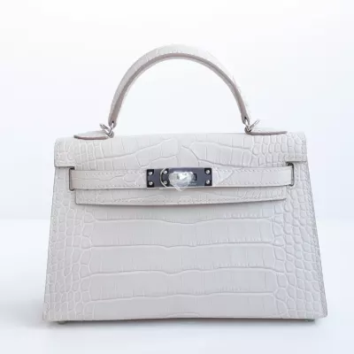 8L Beton Matt alligator Mini Kelly II With PHW