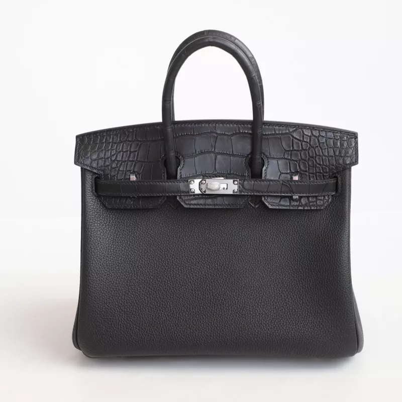 CK89 Nior Togo & Matt Aligator Crocodile Birkin 25 Touch PHW