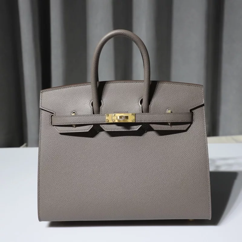 8F Etain Epsom Birkin 25 With brushed GHW