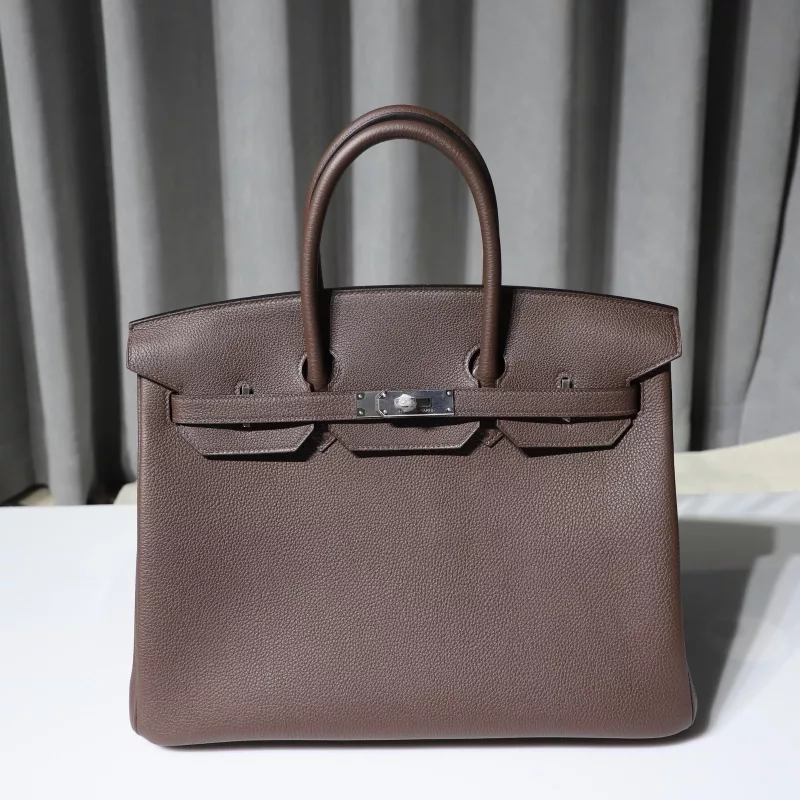 chocolate Togo Birkin 40 with PHW