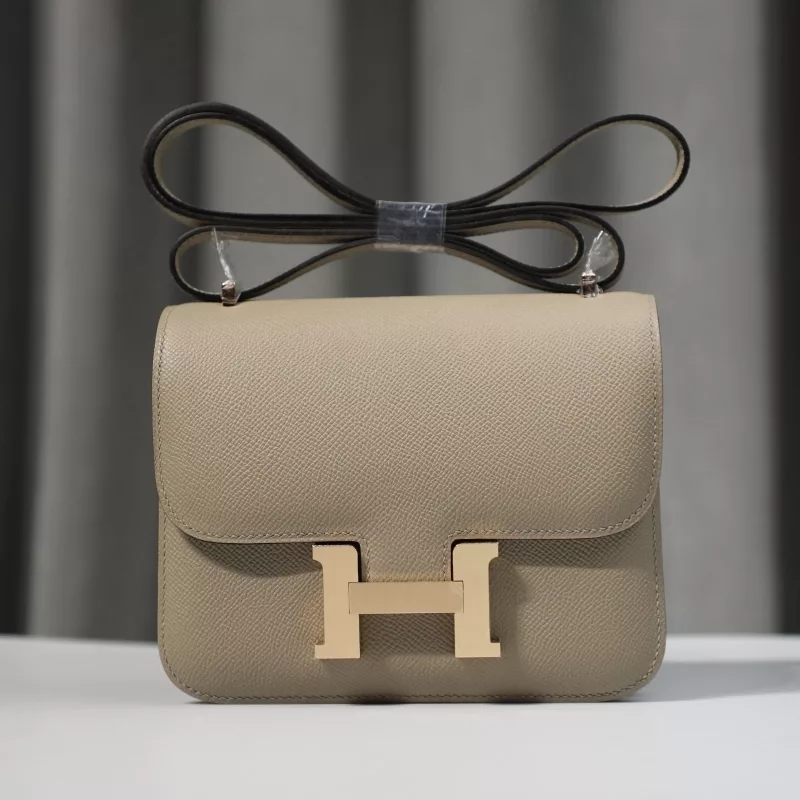 Gris AsphaIte epsom constance 19 with rose gold hardware