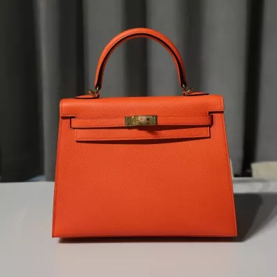 kelly 25 Rose Texas epsom and rose mexico interior ghw
