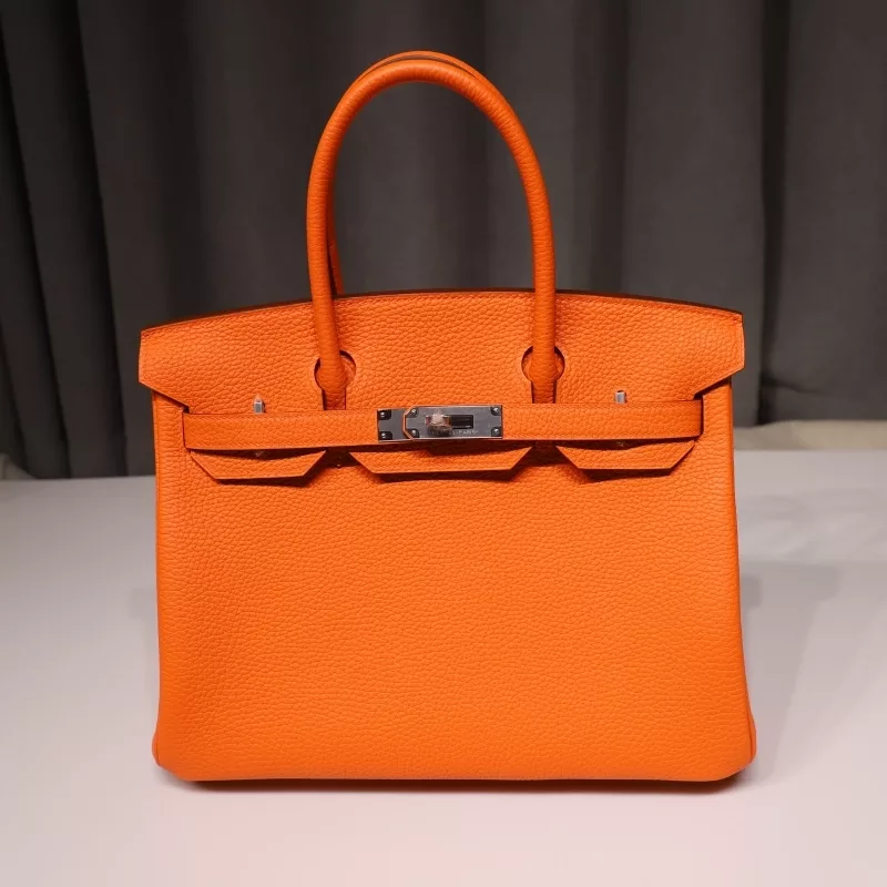 9J Feu Orange Clemence Birkin 30 With PHW